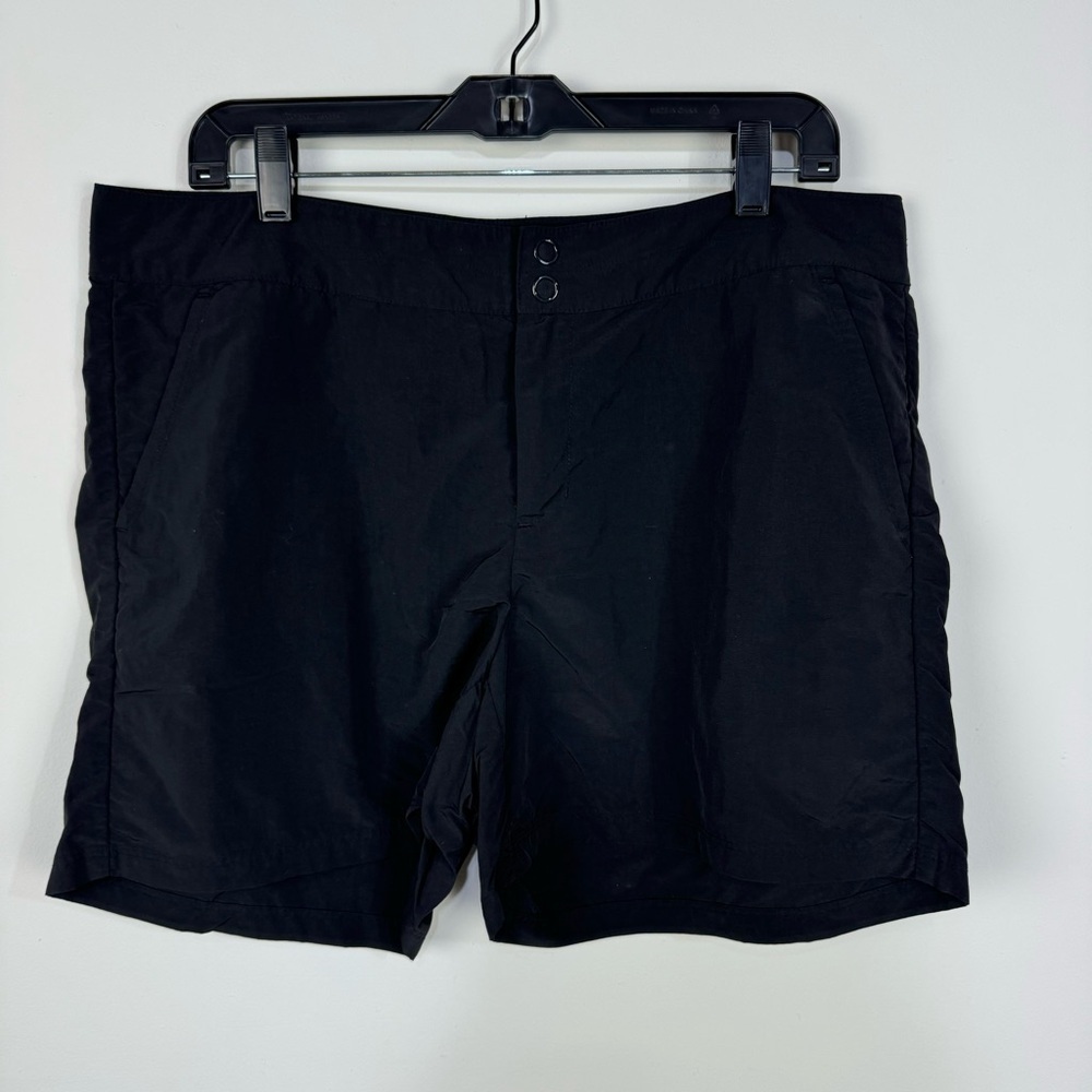 Eddie Bauer Black Hiking Outdoor Shorts Trail